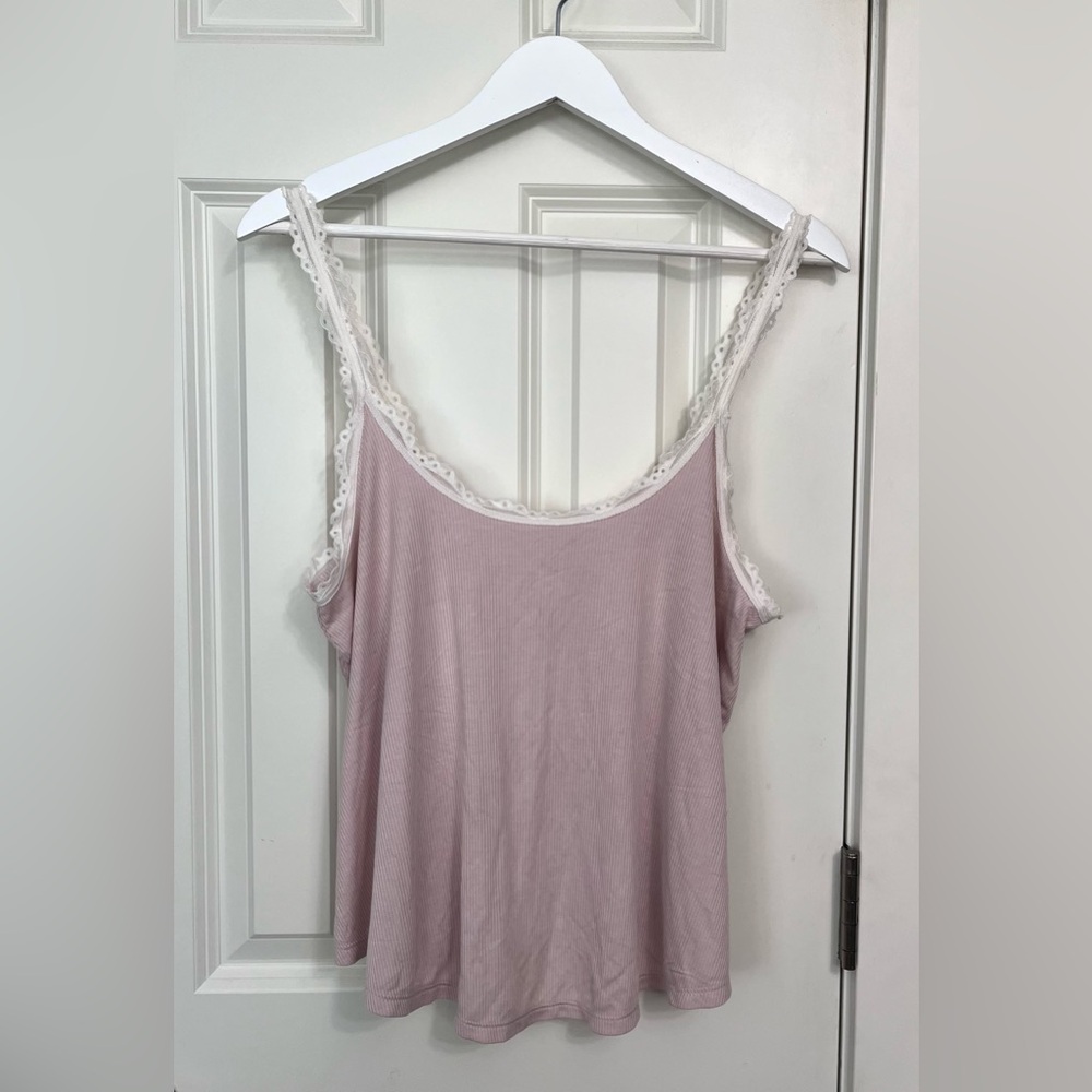 Victoria’s Secret Pajama Set Ultra Soft Ribbed Cami Tank & Shorts NWOT